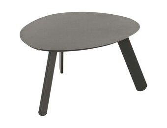 Lesli Living - Sidetable Tiki - Zwart - 55x46x28cm