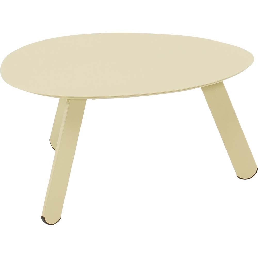 Lesli Living - Sidetable Tiki - Beige - 55x46x28cm