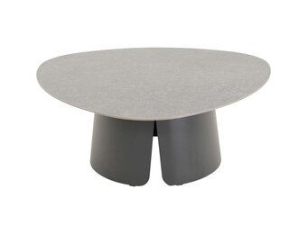 Lesli Living - Sidetable Alva - Antraciet - 97x97x37cm