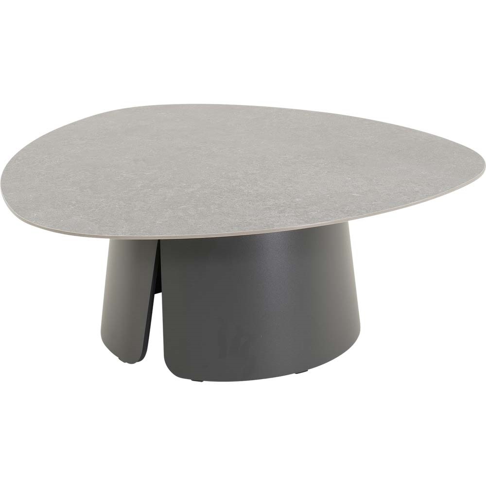 Lesli Living - Sidetable Alva - Antraciet - 97x97x37cm