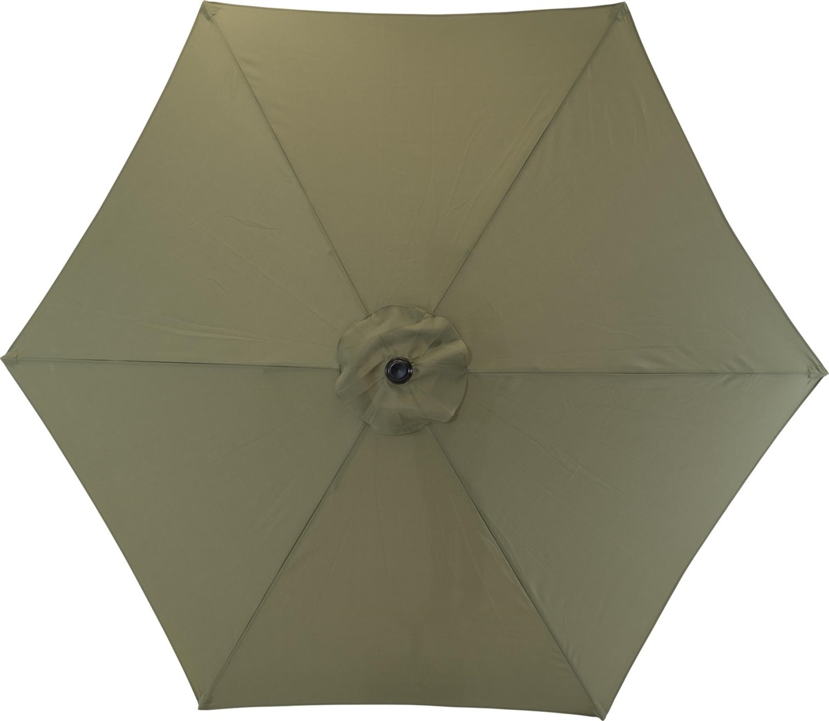 Lesli Living - Push-up parasol Gemini - Groen - Ø300cm
