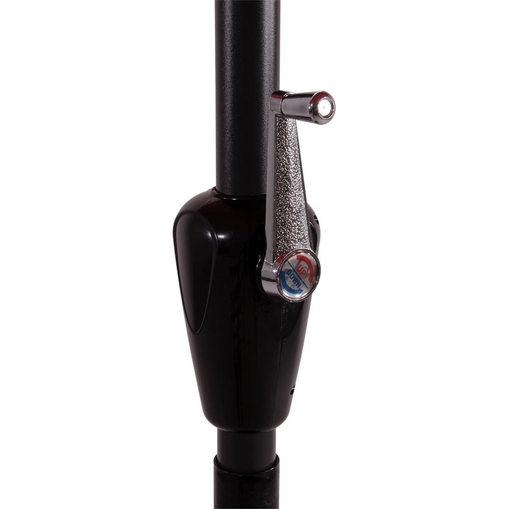 Lesli Living - Push-up parasol Gemini - Rood - Ø300cm