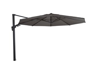 Lesli Living - Push-up parasol VirgoFlex - Antraciet - Ø350cm