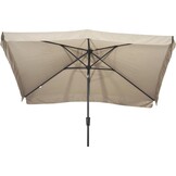Lesli Living - Push-up parasol Libra - Beige - 200x300cm