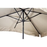 Lesli Living - Push-up parasol Libra - Beige - 200x300cm