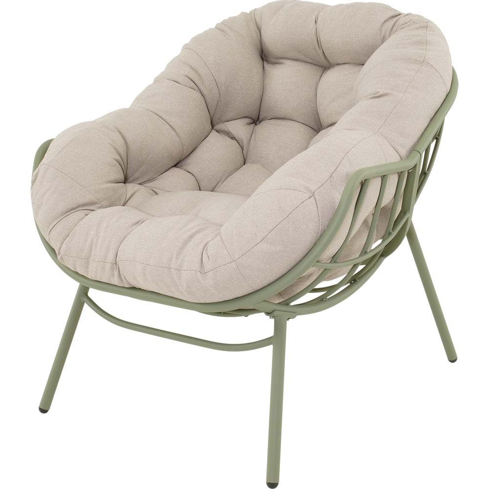 Lesli Living - Bistrostoel Cozy - Beige - 97x101x93cm