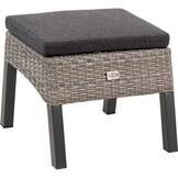 Lesli Living - Voetenbank Treviso - Grijs - 53x54x39cm