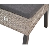 Lesli Living - Voetenbank Treviso - Grijs - 53x54x39cm