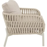 Lesli Living - Bistrostoel Burgos - Beige - 80x84x66,5cm - Set van 2
