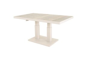 Lesli Living - Tuintafel Prato - Beige - 140x85x50cm