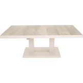 Lesli Living - Tuintafel Prato - Beige - 140x85x50cm
