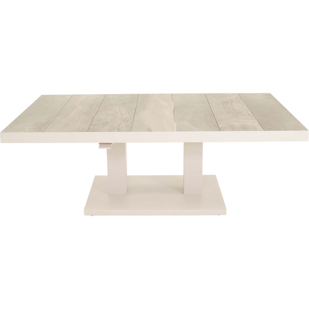 Lesli Living - Tuintafel Prato - Beige - 140x85x50cm