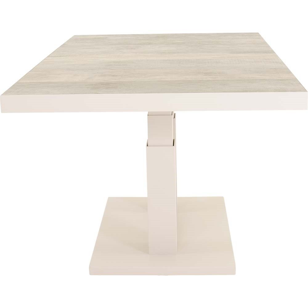 Lesli Living - Tuintafel Prato - Beige - 140x85x50cm