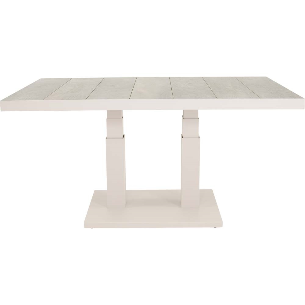 Lesli Living - Tuintafel Prato - Beige - 140x85x50cm