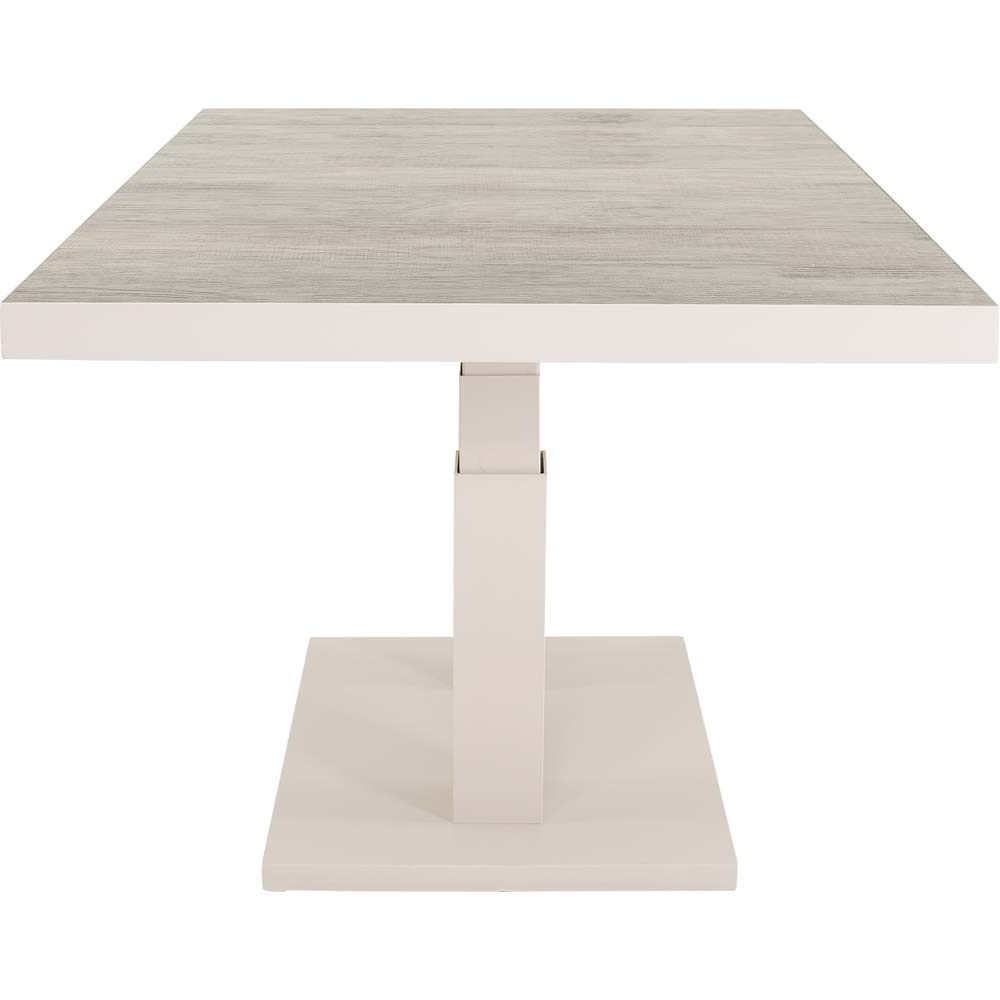 Lesli Living - Tuintafel Prato - Beige - 140x85x50cm