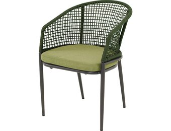Lesli Living - Bistrostoel Kioto - Groen - 56x62x77cm