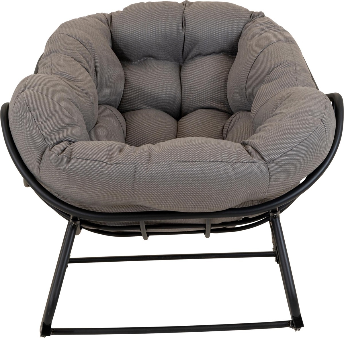 Lesli Living - Bistrostoel Cozy - Grijs - 97x117x82cm