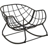 Lesli Living - Bistrostoel Cozy - Grijs - 97x117x82cm