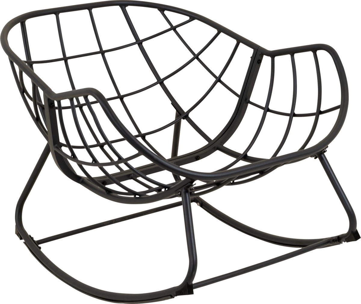 Lesli Living - Bistrostoel Cozy - Grijs - 97x117x82cm