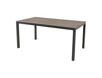 Lesli Living - Tuintafel Lagos - Grijs - 160x90cm
