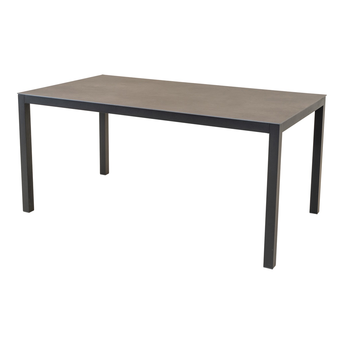 Lesli Living - Tuintafel Lagos - Grijs - 160x90cm