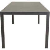 Lesli Living - Tuintafel Lagos - Grijs - 160x90cm