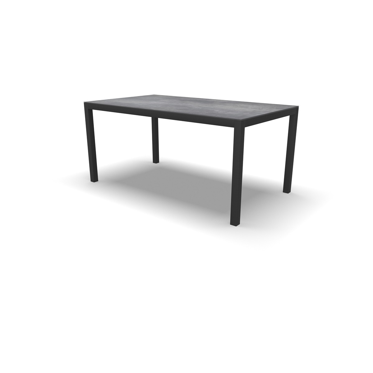 Lesli Living - Tuintafel Lagos - Grijs - 160x90cm