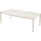 Lesli Living - Loungebank Zaya - Beige - 208x83x75cm