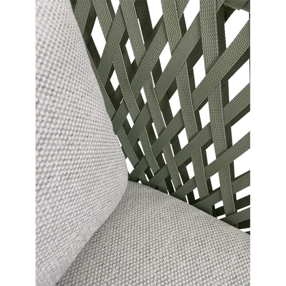 Lesli Living - Loungebank Zaya - Beige - 208x83x75cm