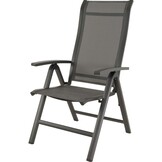 Lesli Living - Bistrostoel Hera - Antraciet - 61x67x113cm - Set van 2
