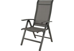 Lesli Living - Bistrostoel Hera - Antraciet - 61x67x113cm