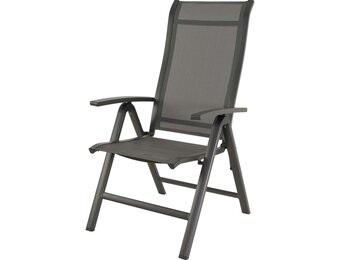 Lesli Living - Bistrostoel Hera - Antraciet - 61x67x113cm