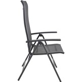 Lesli Living - Bistrostoel Hera - Antraciet - 61x67x113cm - Set van 2