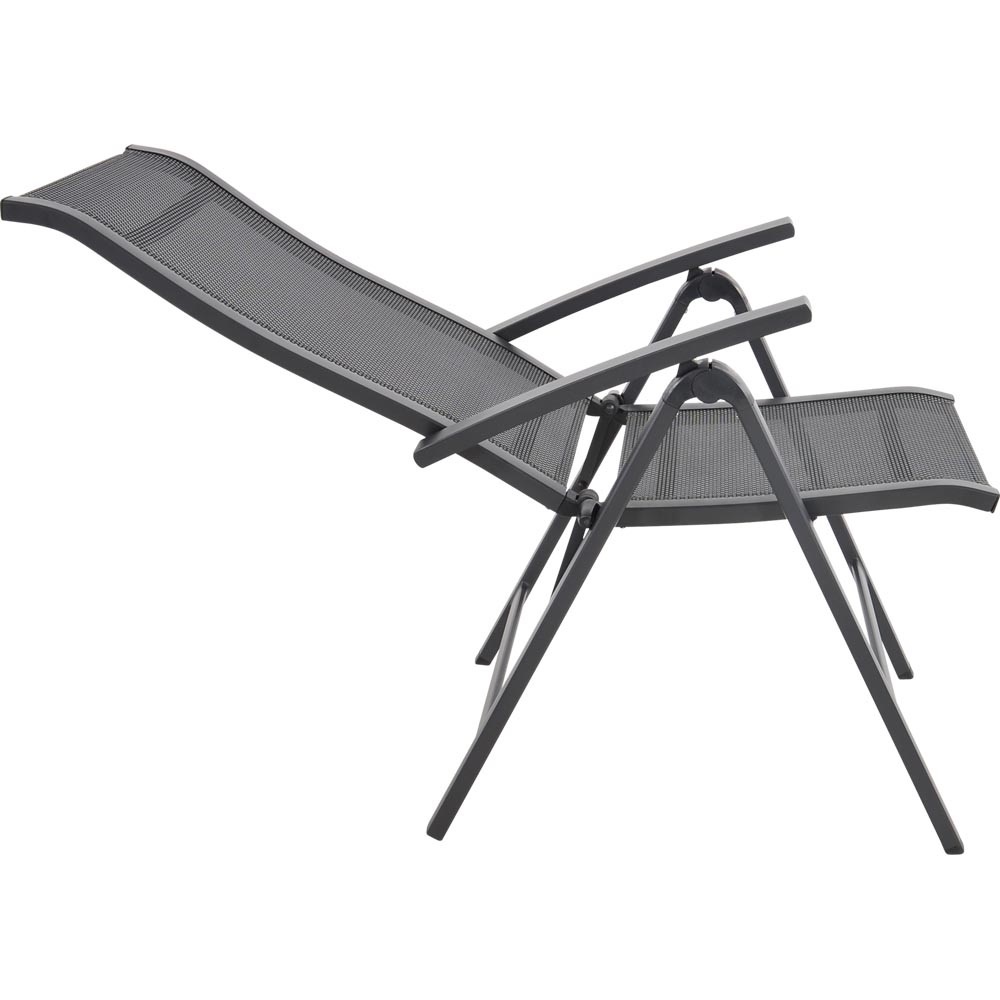 Lesli Living - Bistrostoel Hera - Antraciet - 61x67x113cm - Set van 2