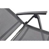 Lesli Living - Bistrostoel Hera - Antraciet - 61x67x113cm - Set van 2
