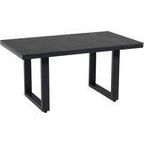 Lesli Living - Tuintafel Monte - Grijs - 140x80cm
