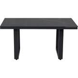 Lesli Living - Tuintafel Monte - Grijs - 140x80cm