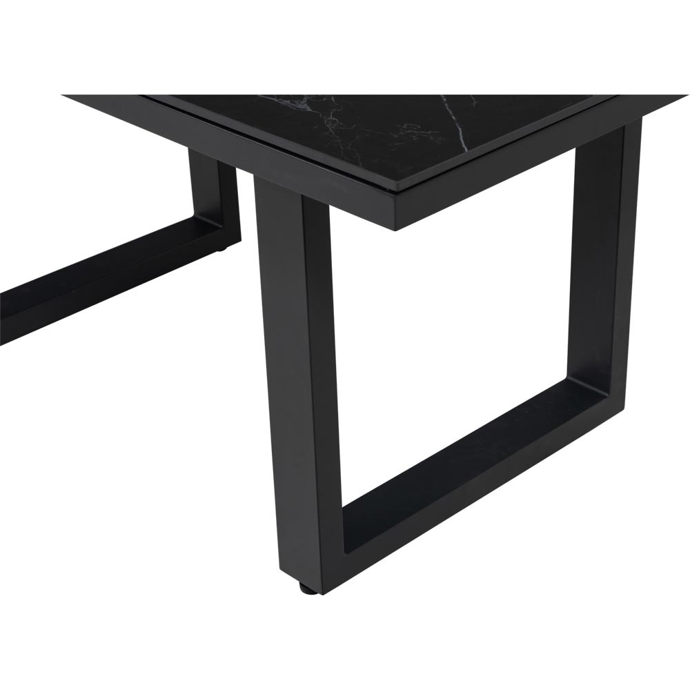 Lesli Living - Tuintafel Monte - Grijs - 140x80cm