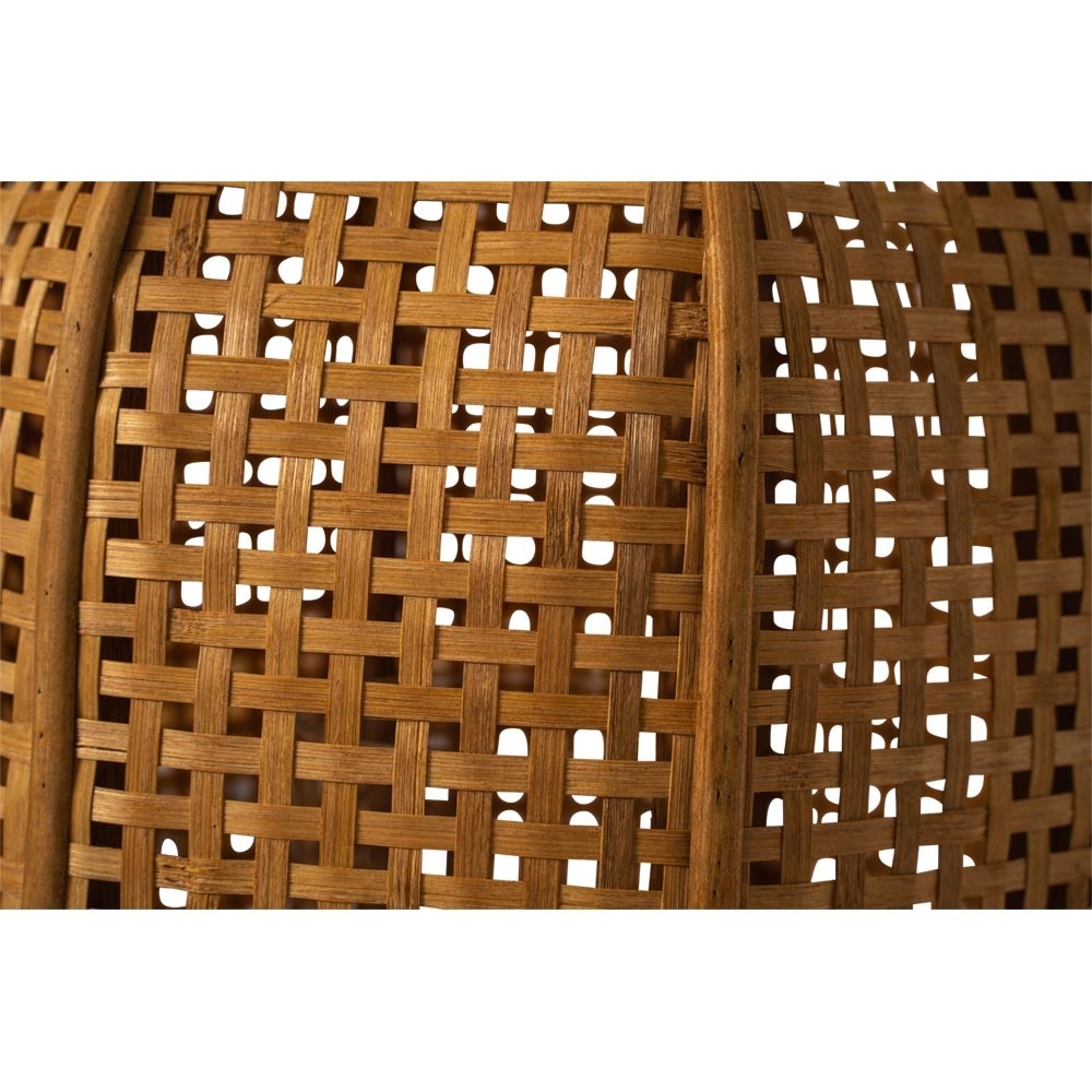 Lesli Living - Lantaarn Macy - Bruin - Ø32x66cm