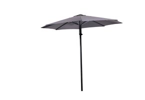 Lesli Living - Push-up parasol Libra - Grijs - Ø300cm