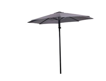 Lesli Living - Push-up parasol Libra - Grijs - Ø300cm