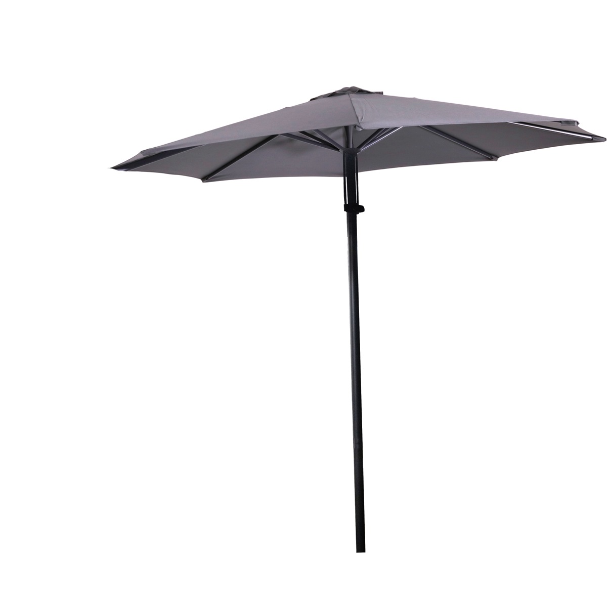 Lesli Living - Push-up parasol Libra - Grijs - Ø300cm