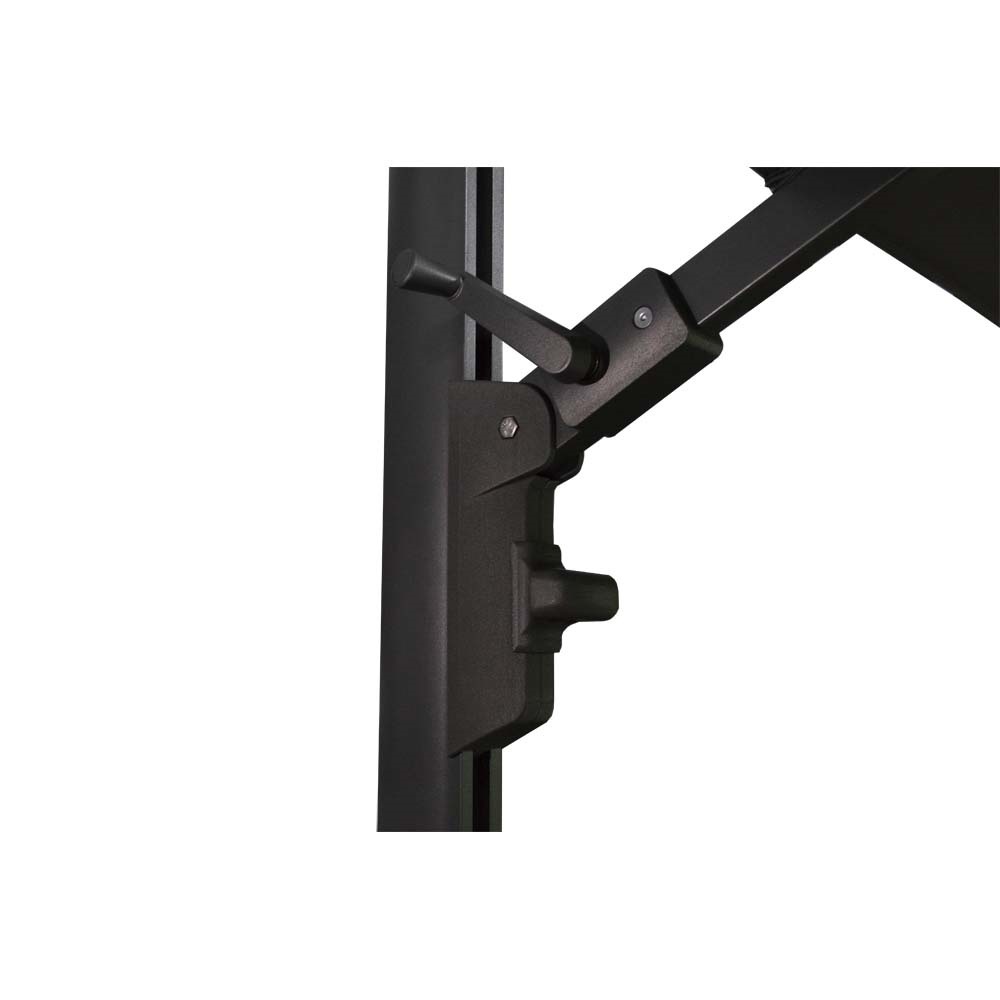 Lesli Living - Push-up parasol Libra - Grijs - Ø300cm