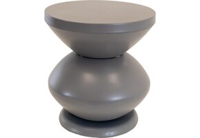 Lesli Living - Tuintafel Louis - Grijs - Ø35x37cm