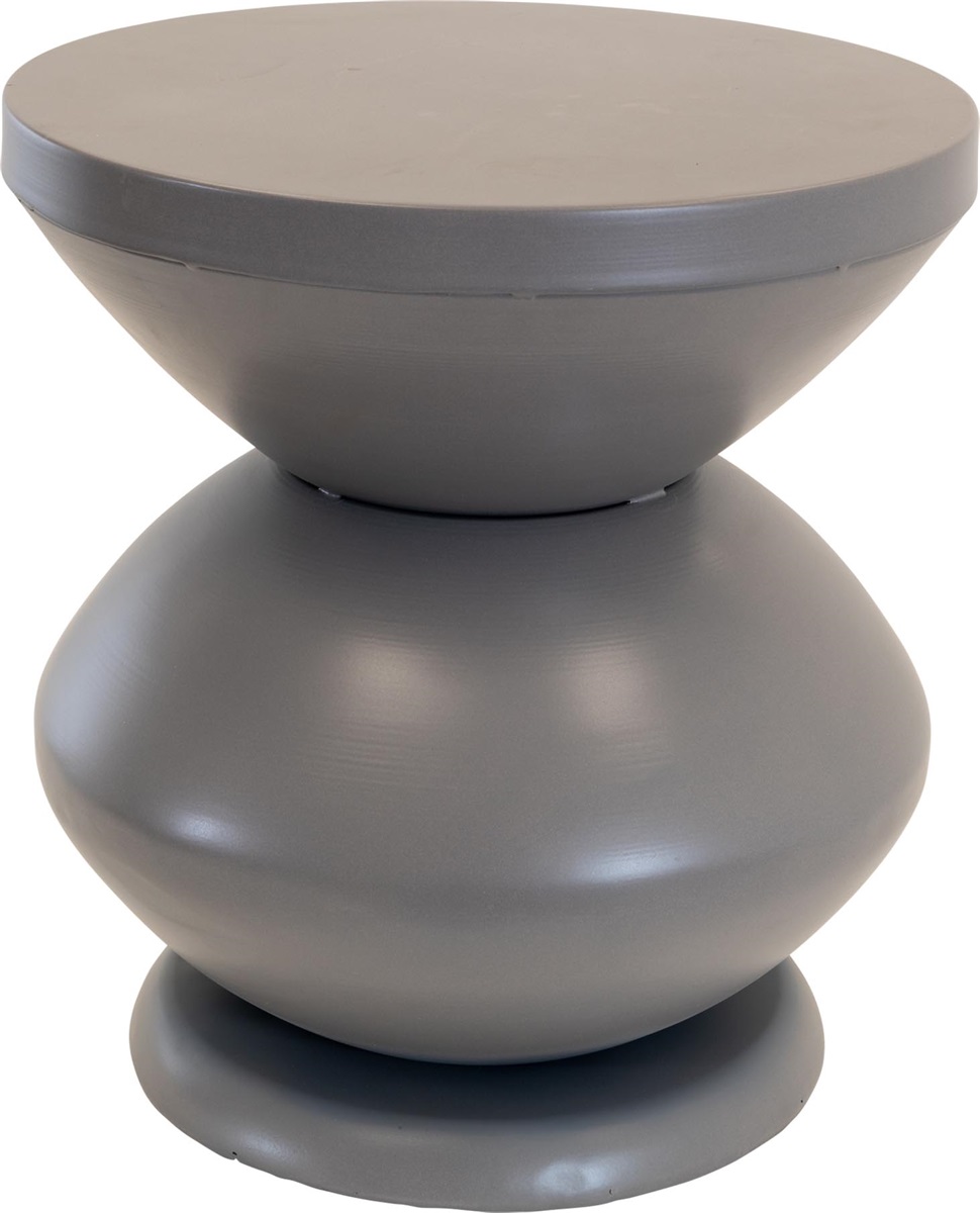 Lesli Living - Tuintafel Louis - Grijs - Ø35x37cm