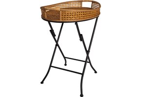 Lesli Living - Tuintafel Levi - Bruin - 55x38x62cm