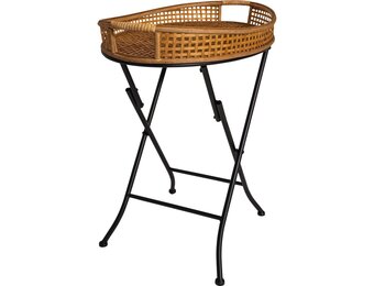 Lesli Living - Tuintafel Levi - Bruin - 55x38x62cm