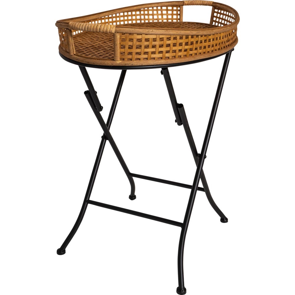 Lesli Living - Tuintafel Levi - Bruin - 55x38x62cm