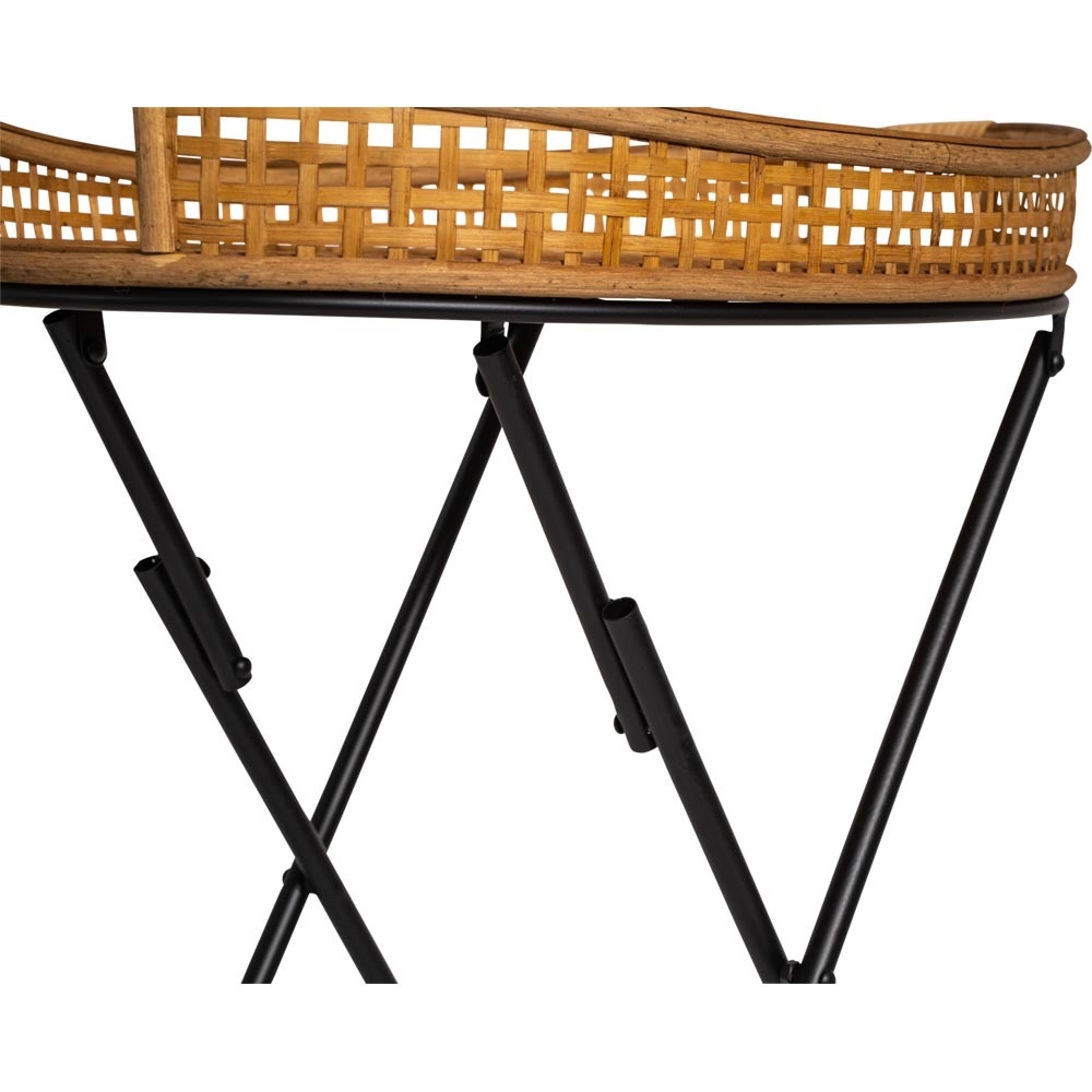 Lesli Living - Tuintafel Levi - Bruin - 55x38x62cm