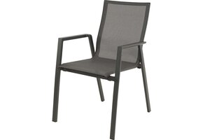 Lesli Living - Bistrostoel Tarragona - Grijs - 56x65x88cm